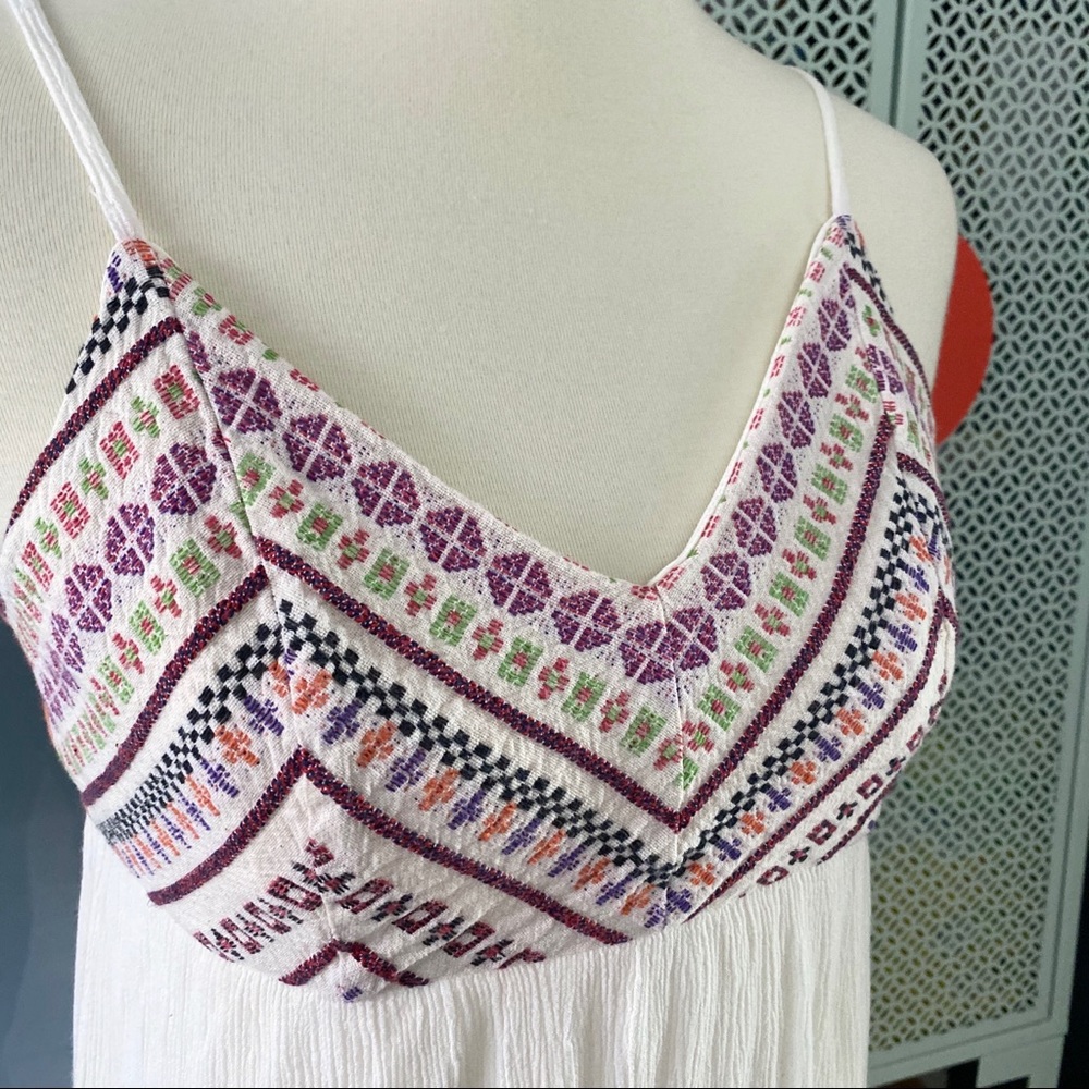 Altar’d State Geometric Embroidered Maxi Dress - Picture 3 of 6